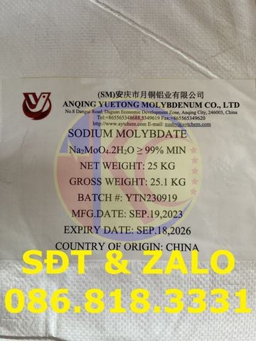 Na2MoO4-Sodium Molybdate là gì?