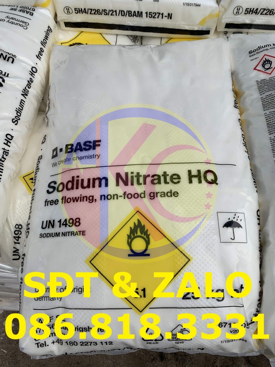 Sodium Nitrate - NaNO3 dùng nuôi tảo