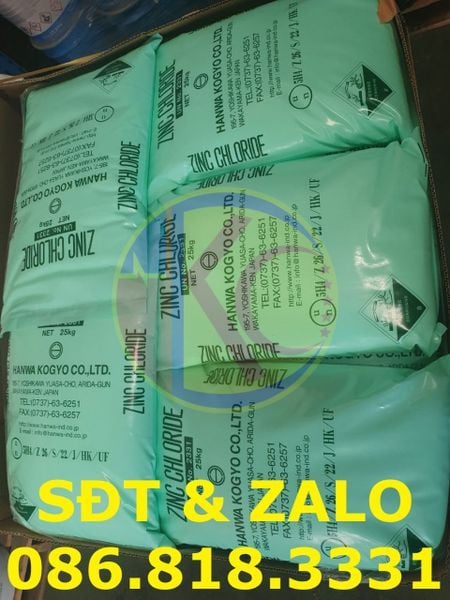 Zinc Chloride xử lý bề mặt kim loại