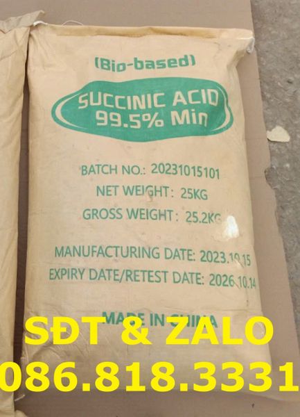 Acid Succinic - Axit Succinic - C4H6O4 1