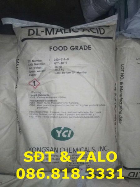 Acid Malic - Axit Malic - C4H6O5