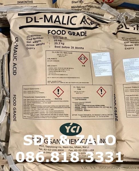 Acid Malic - Axit Malic - C4H6O5 -2