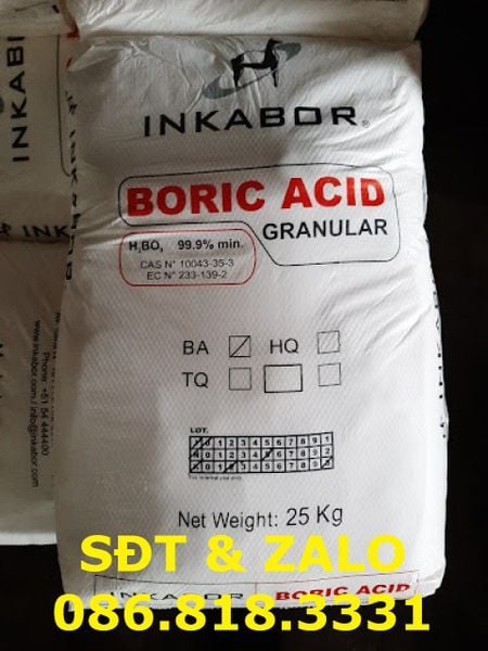 Acid Boric - H3BO3 99% - Axit Boric -2