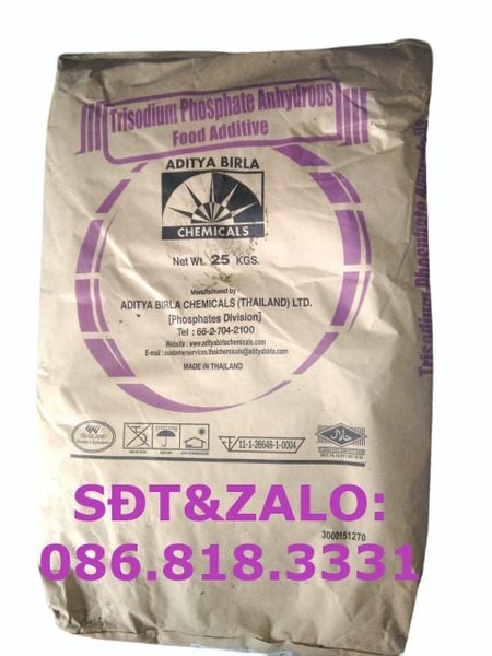 Trisodium Phosphate Anhydrous - TSP FOOD - Na3PO4