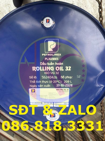 Dầu tuần hoàn Rolling Oil ISO VG 32 Petrolimex
