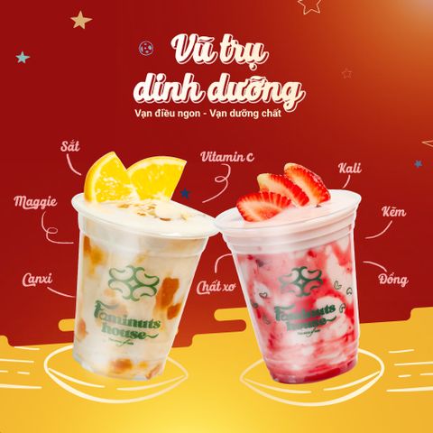 Yogurt hạt dinh dưỡng tại Faminuts House