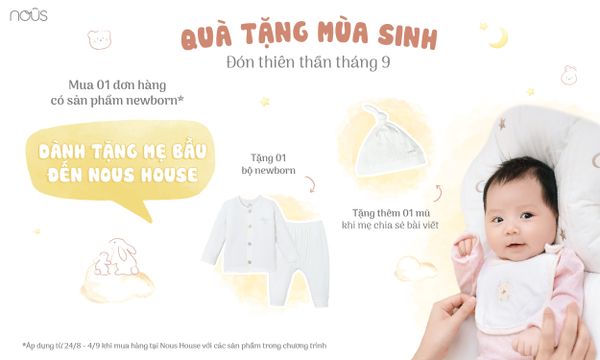 QUÀ TẶNG MÙA SINH - DÀNH TẶNG MẸ BẦU