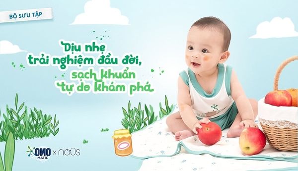 Nous hợp tác cùng OMO Matic ra mắt bộ sưu tập thời trang cho bé