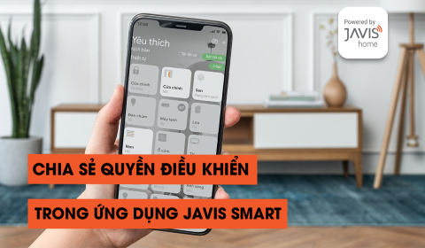 Quản lý và chia sẻ quyền điều khiển nhà
