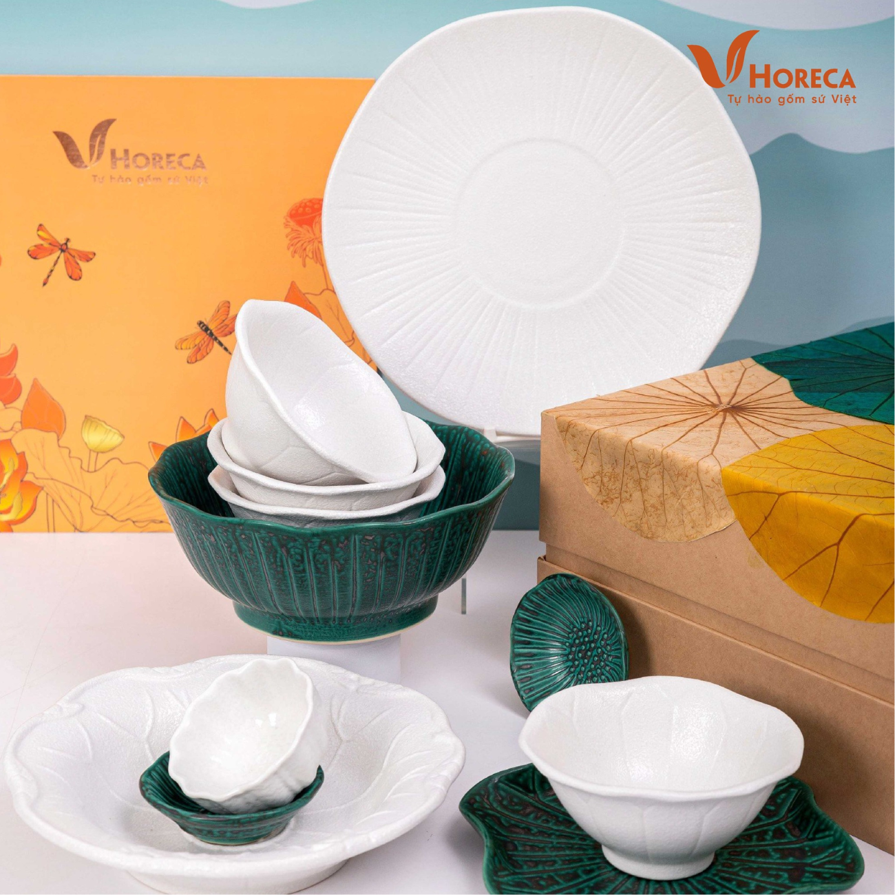 BỘ CHÉN DĨA BÀN ĂN - THÊM ẤM ÁP CHO KHÔNG GIAN GIA ĐÌNH