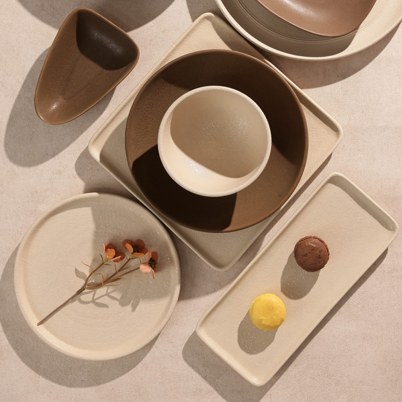 BEIGE x COCOA – SỰ KẾT HỢP HOÀN HẢO CHO BÀN ĂN TINH TẾ.