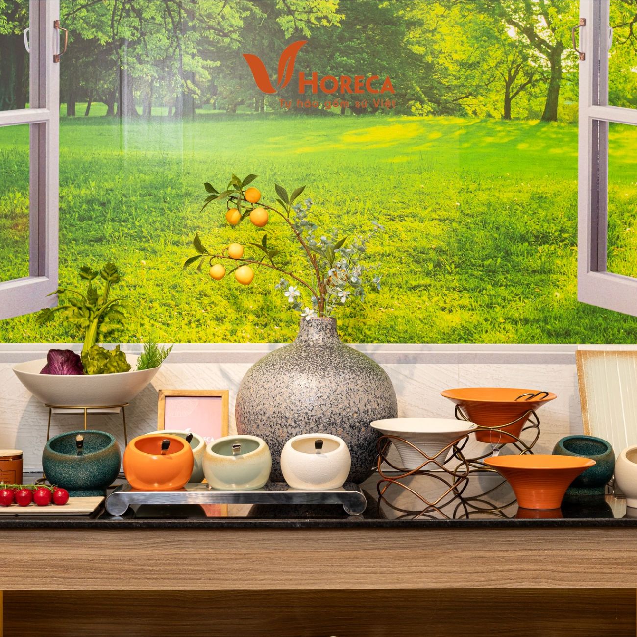 BUFFET - KHÔNG CHỈ BÀY MÓN ĂN, MÀ LÀ NGHỆ THUẬT KỂ CHUYỆN.