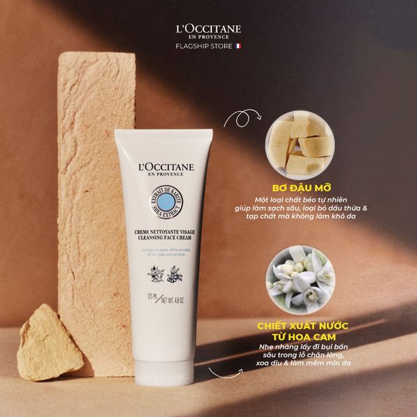 Sản phẩm sữa rửa mặt Shea Butter Cleansing Cream