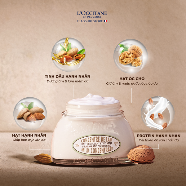 Sản phẩm dưỡng thể dành cho ban ngày Almond Milk Concentrate