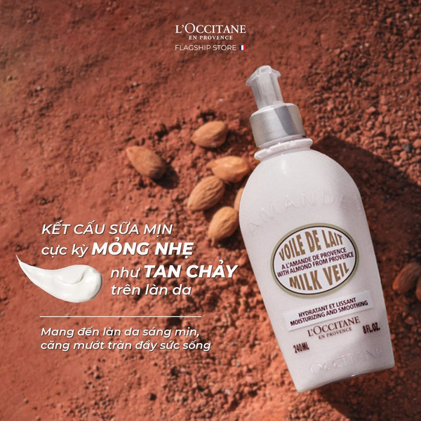 Sữa Dưỡng Thể Almond Milk Veil là sản phẩm kem dưỡng da lý tưởng cho ban đêm