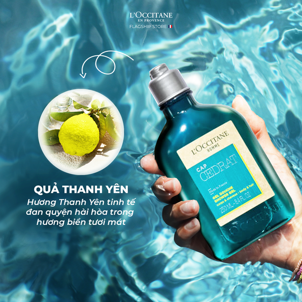 Gel Tắm Gội Hương Quả Thanh Yên L'Occitane Cedrat từ thương hiệu L'Occitane