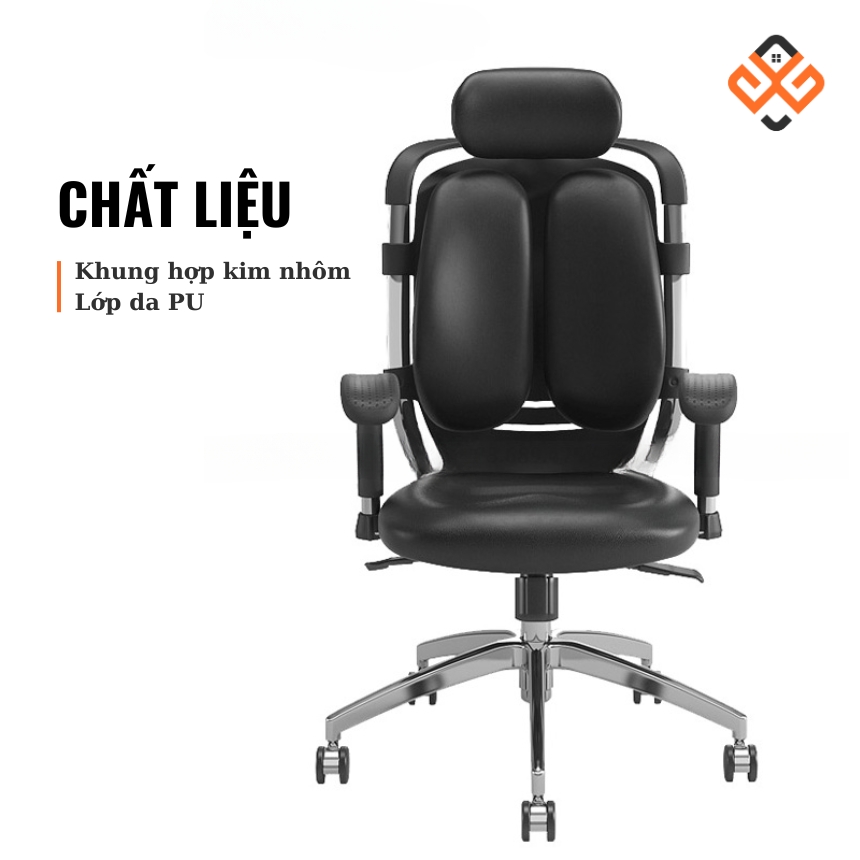Chất liệu ghế công thái học SMA Sport
