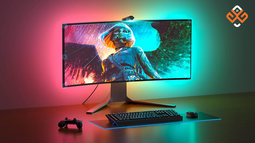 Đèn Govee DreamView G1 Gaming Light H640B trải nghiệm ánh sáng phù hợp cho từng loại game