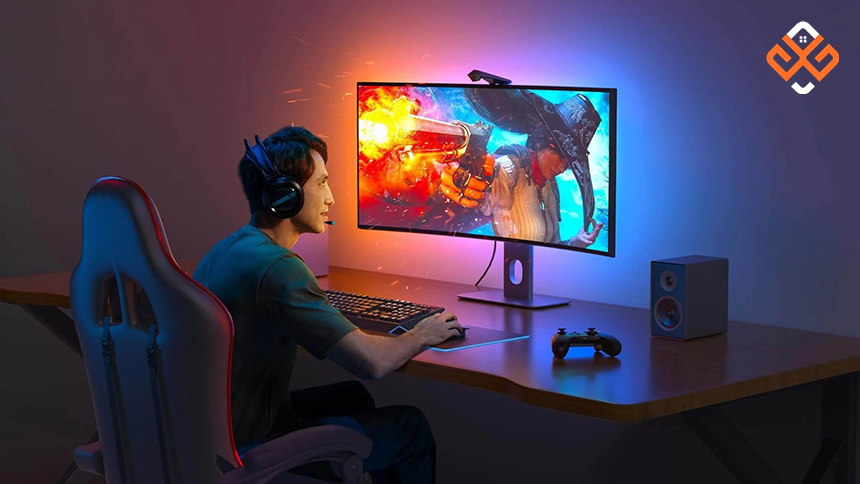 Đèn Govee DreamView G1 Gaming Light H640B nâng cấp trải nghiệm gaming