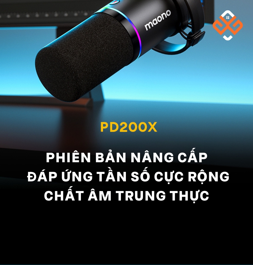 Micro thu âm Maono PD200X