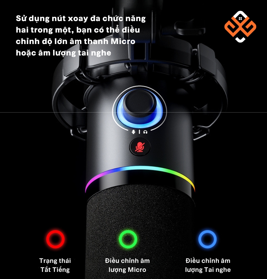 Micro thu âm Maono PD200X