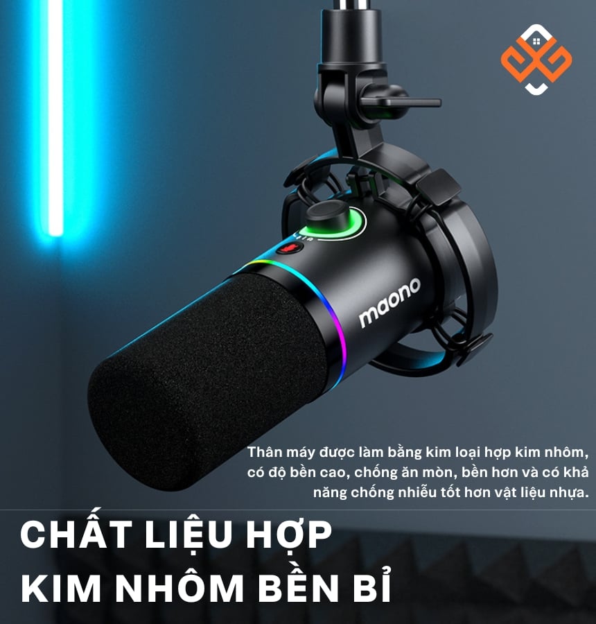 Micro thu âm Maono PD200X