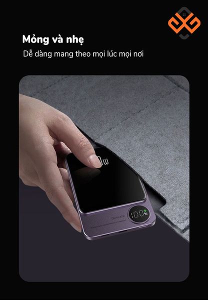 Sản phẩm có thiết kế mỏng và nhẹ