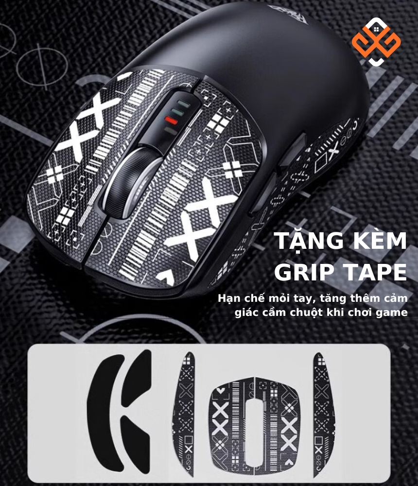 Chuột không dây AULA SC580 tặng grip tape