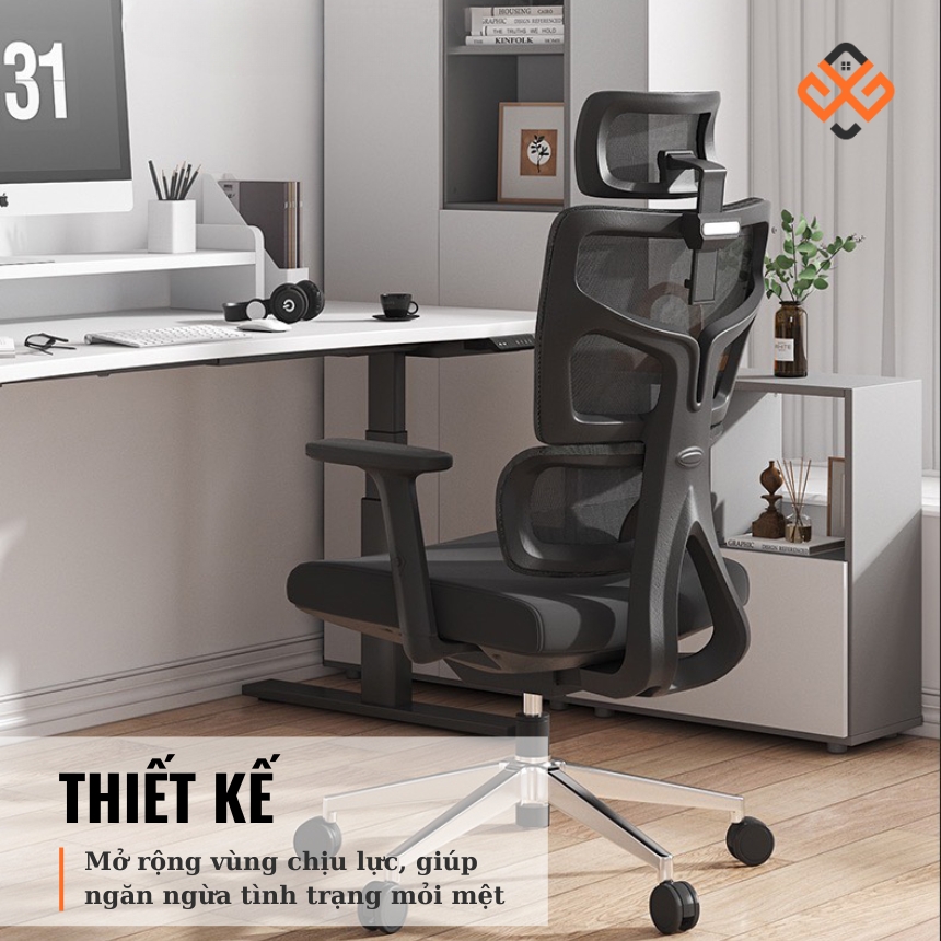 Thiết kế ghế công thái học Ergonomic 06