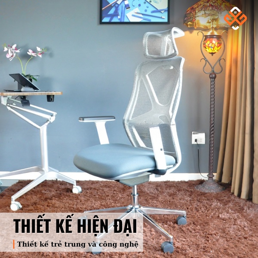 Thiết kế hiện đại của ghế công thái học Spider 01