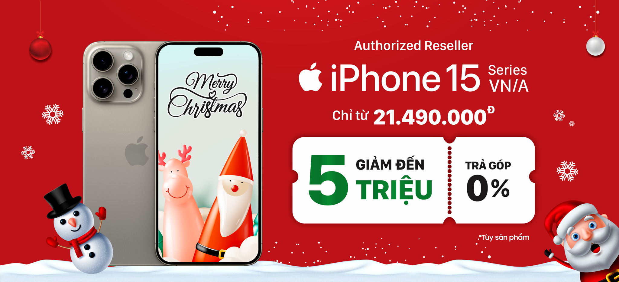 Siêu Sale<br>Đón Giáng Sinh