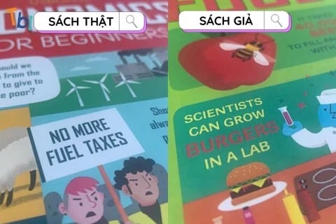 Cách phân biệt sách thật - sách giả
