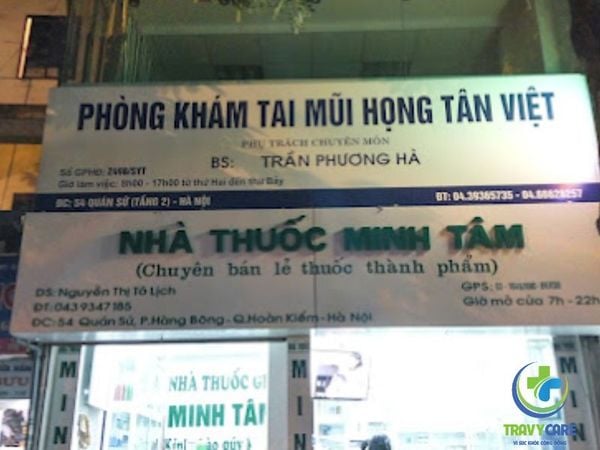 Phòng khám tai mũi họng của bác sĩ Trần Phương Hà
