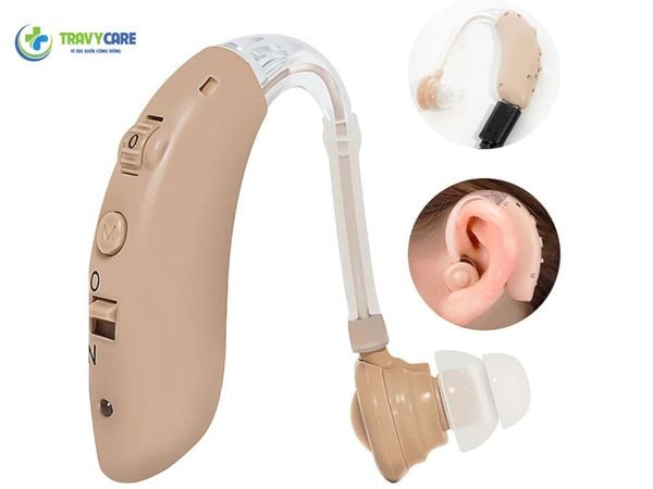 Lắp máy trợ thính nằm sau vành tai