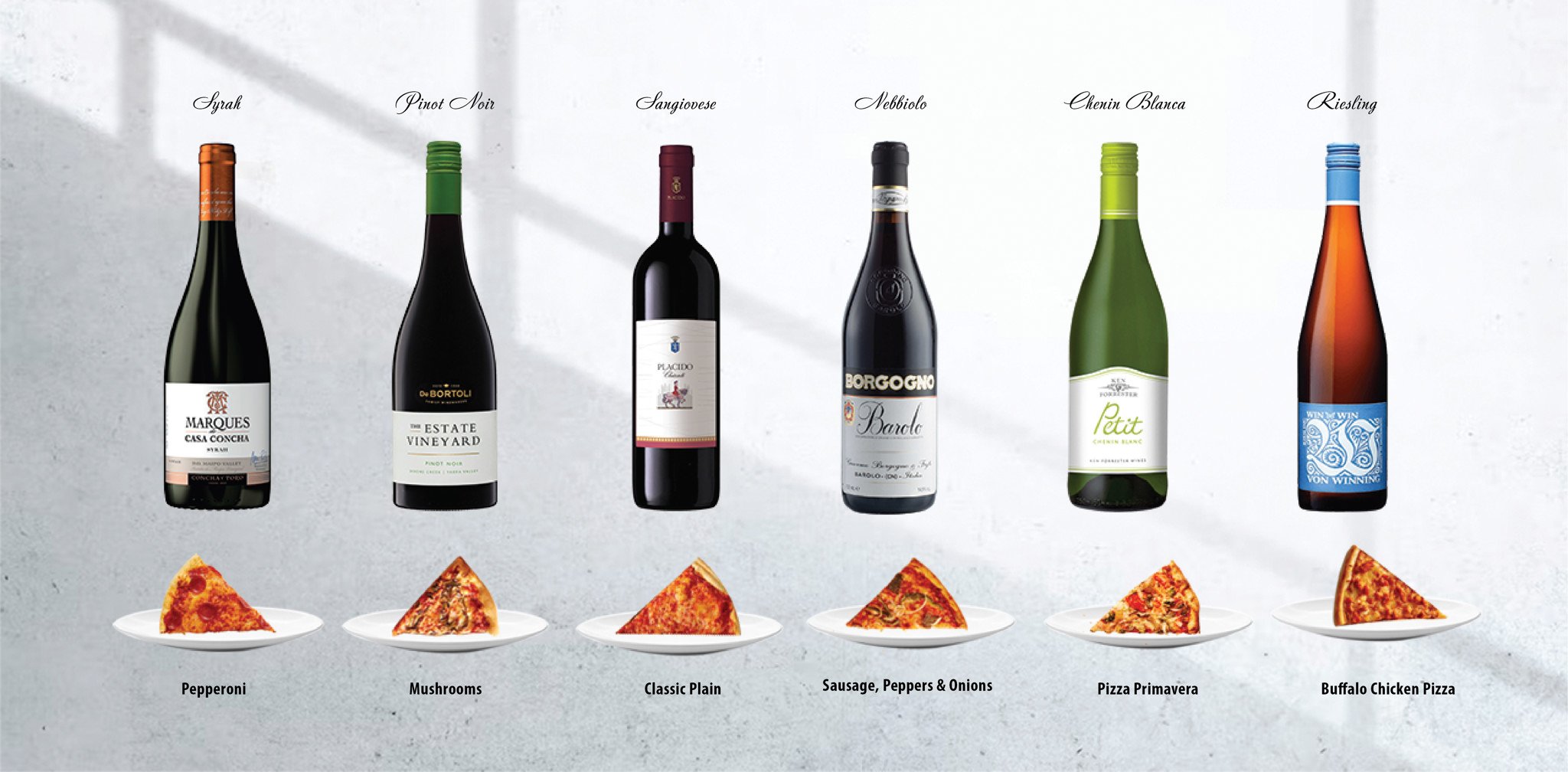 THE ULTIMATE GUIDE TO PAIRING WINE WITH EVERY KIND OF PIZZA