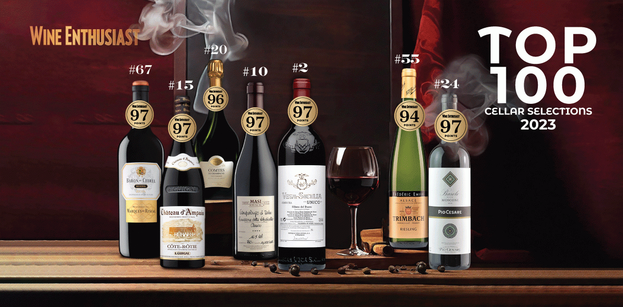 WINE ENTHUSIAST | TOP 100 CELLAR SELECTIONS OF 2023