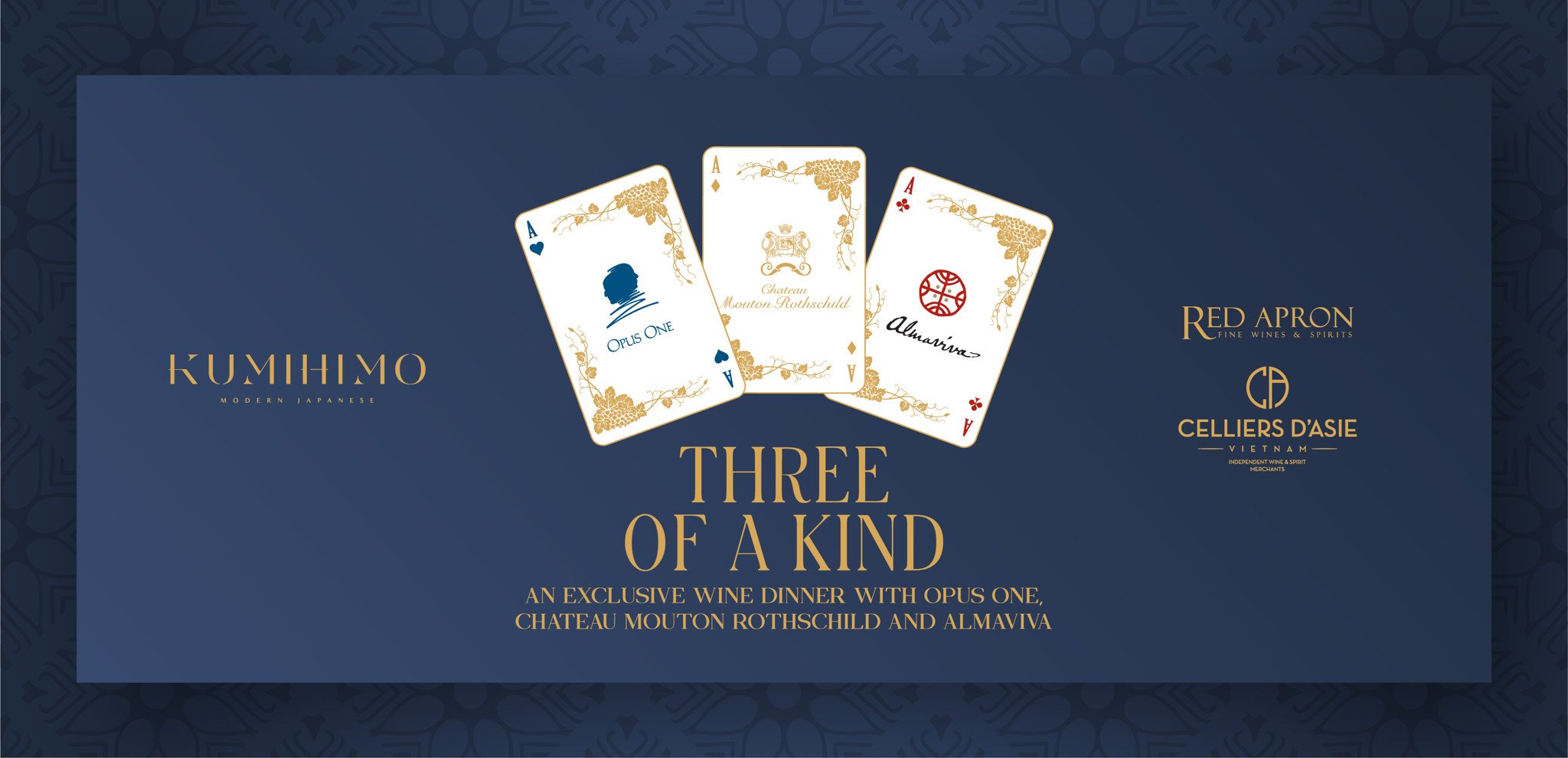 HAN - THREE OF A KIND WINE DINNER | JW MARRIOTT HOTEL