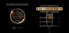 THƯƠNG HIỆU CHAMPAGNE ĐƯỢC YÊU THÍCH NHẤT TOÀN CẦU 2025