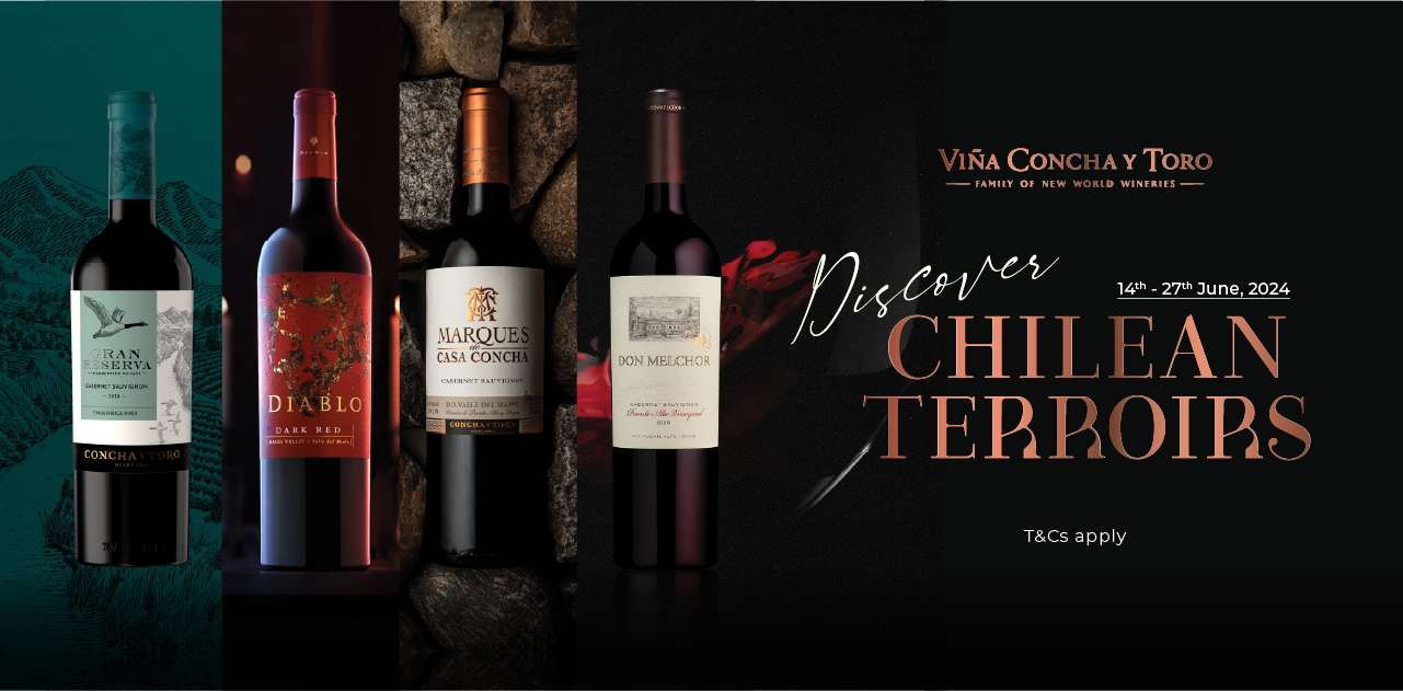 DISCOVER CHILEAN TERROIRS | CONCHA Y TORO LEGACY – UP TO 39% OFF!