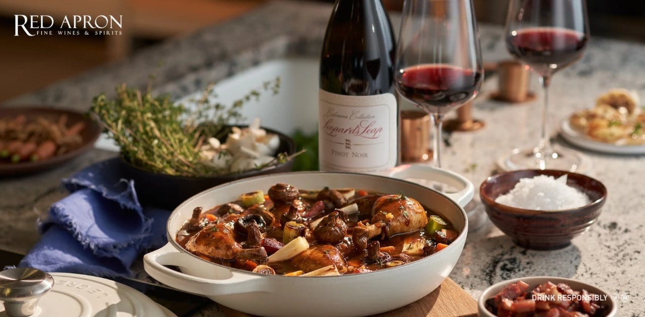 Công thức nấu Coq au Vin - Gà nấu rượu vang kiểu Pháp chuẩn vị