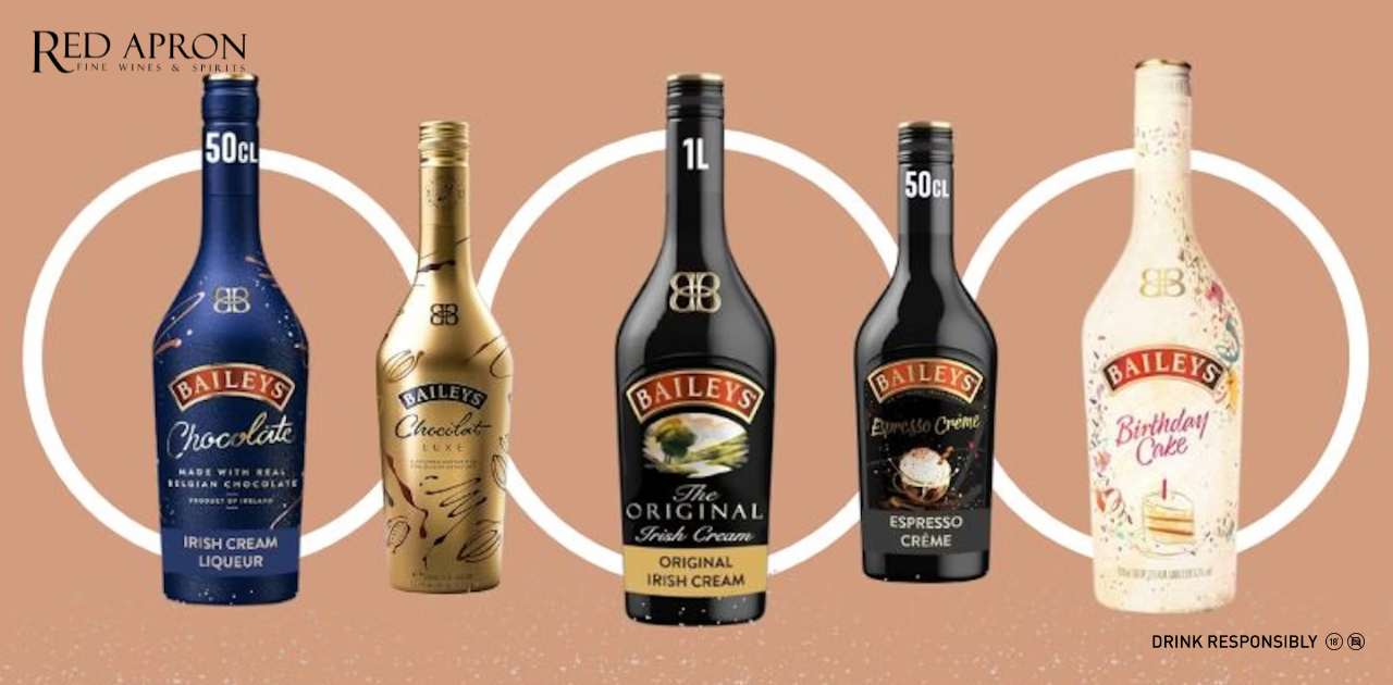 Rượu Bailey: Sự pha trộn hài hoà giữa kem sữa và Whiskey