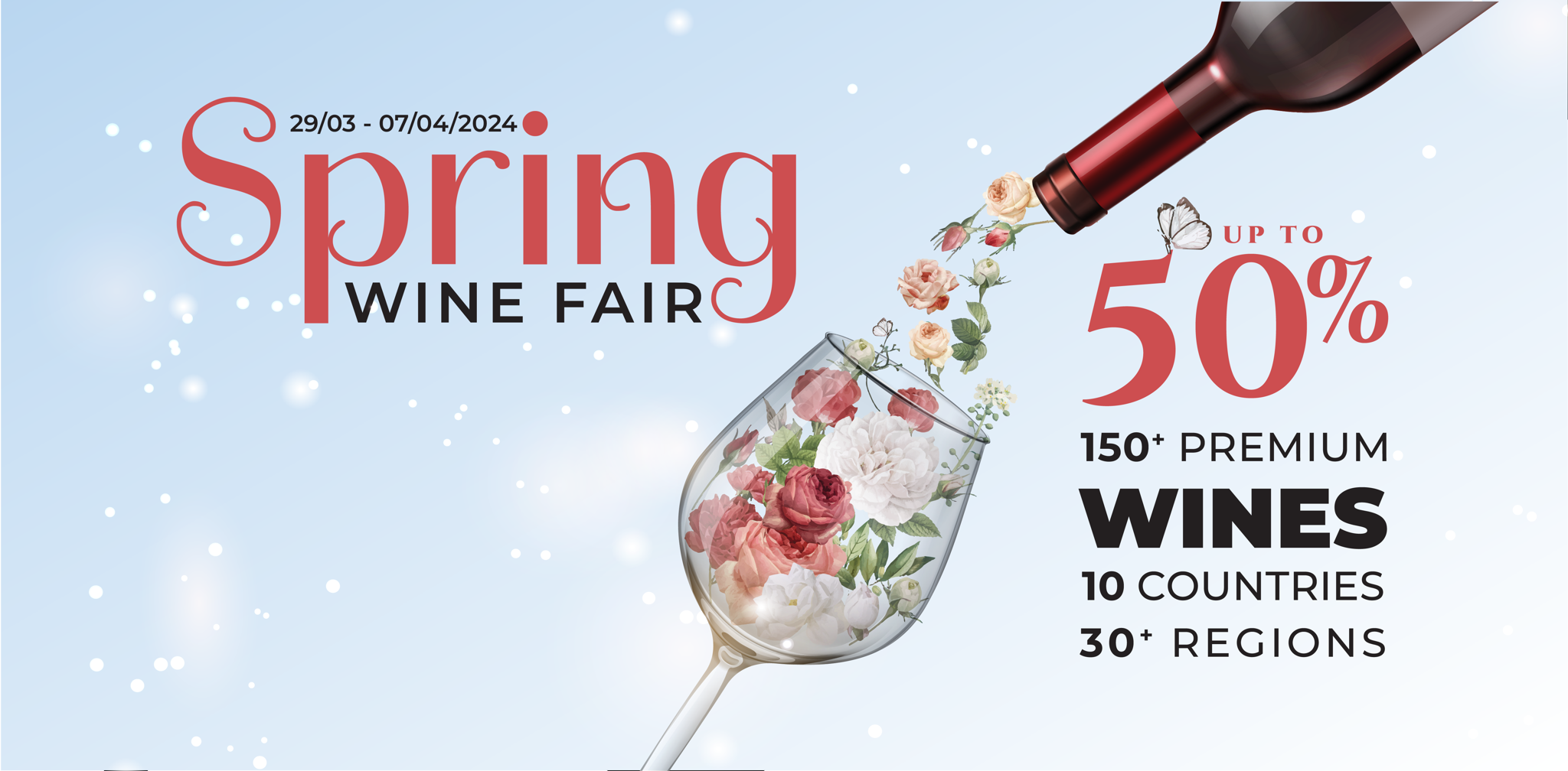 SPRING WINE FAIR | THE BIGGEST PROMOTION OF THE SEASON