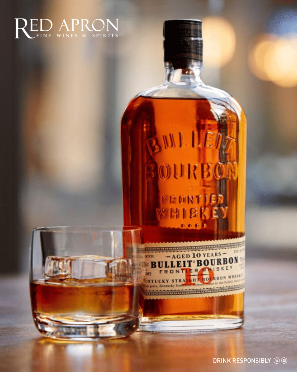 Bourbon thường có nồng độ cồn từ 40 – 60%
