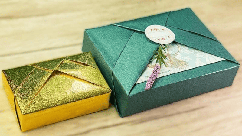 cách gói quà kiểu Hàn Quốc