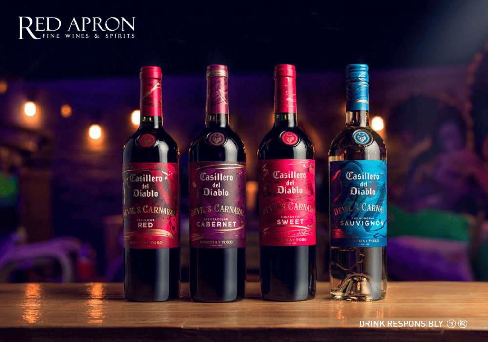 Bộ rượu vang Casillero Del Diablo Devil's CARNAVAL