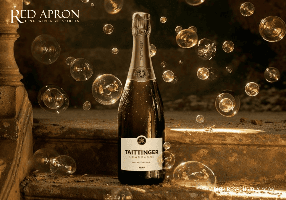 Champagne khai tiệcmang hương trái cây