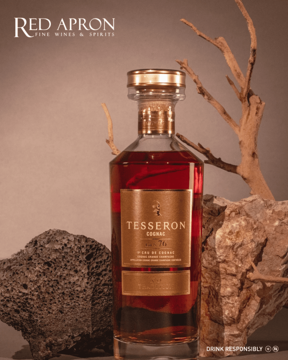 Tesseron, Lot No. 76 XO Tradition, Grand Champagne, 1st Cru de Cognac