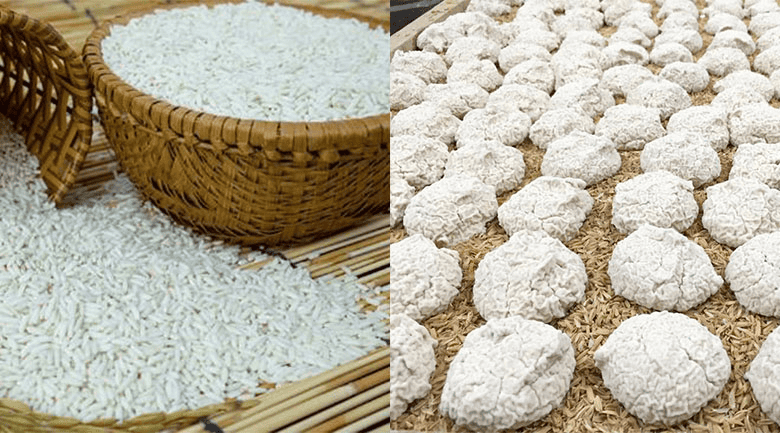 nguyên liệu nấu gạo rạo