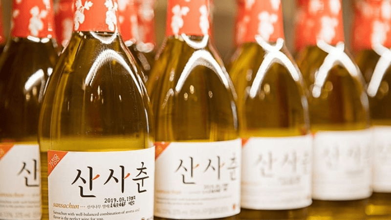 Rượu Seoljungmae của Hàn