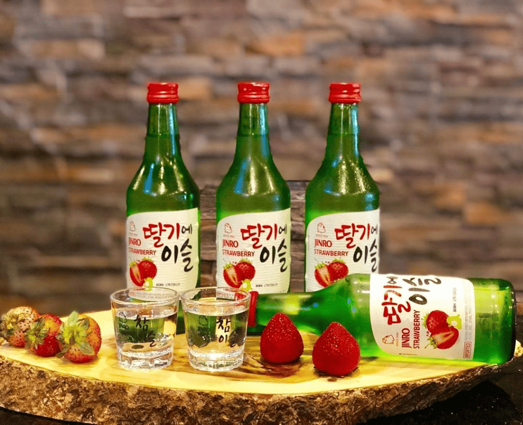 rượu soju trái cây hàn quốc